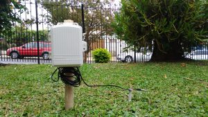 Sensor de Temperatura da Relva do bairro Languiru